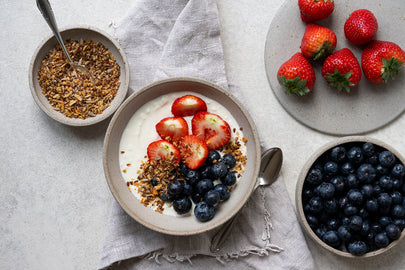Budwig Creme mit Sommer-Beeren