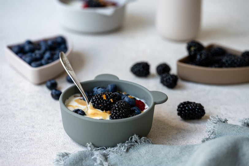 Budwig Joghurt mit Beeren