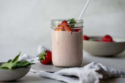 Budwig Erdbeer-Smoothie