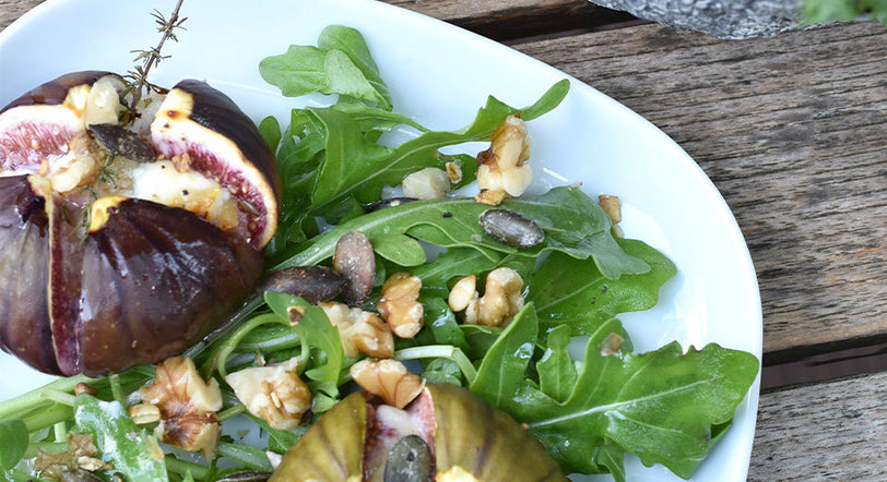 Gefüllte Feigen mit Ziegenfrischkäse