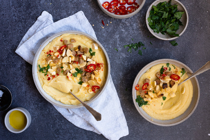 Fruchtig-scharfe Apfel-Pastinakensuppe