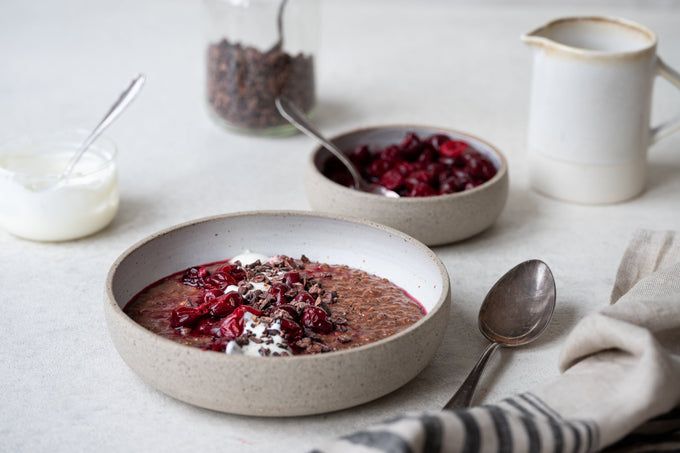 Schwarzwälder Kirsch Porridge