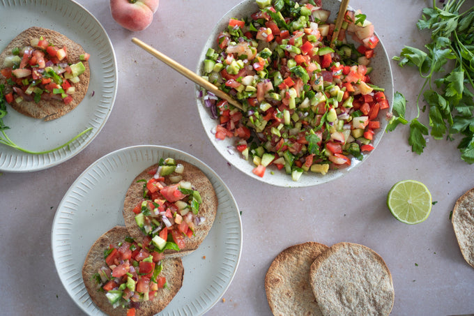 Avocado-Pfirsich Salsa