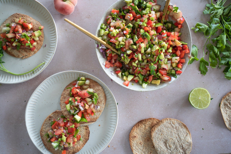 Avocado-Pfirsich Salsa