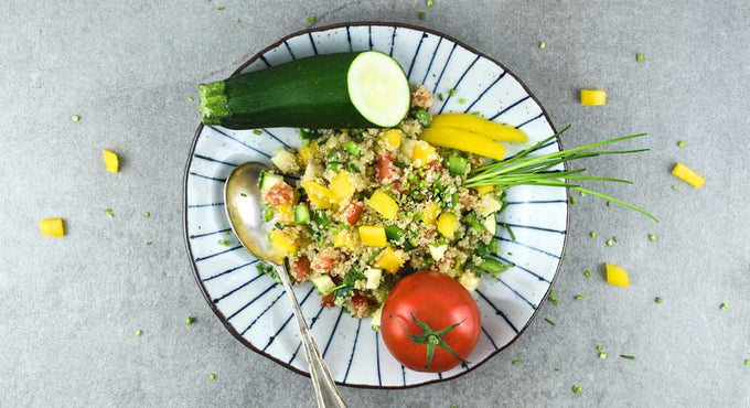 Bunter Hirsesalat