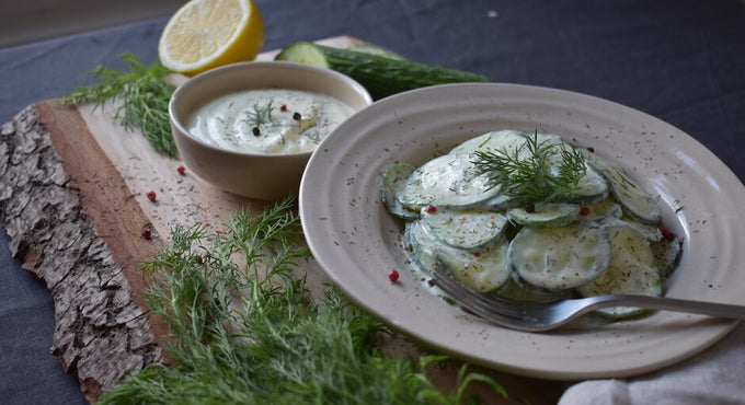Gurkensalat Original Öl-Eiweiß-Kost