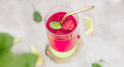 Double Layer Smoothie mit MCT ÖL