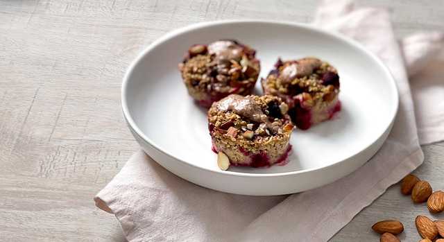 Baked Budwig Porridge