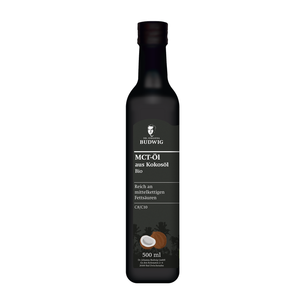 Bio MCT-Öl, 500 ml - Dr. Johanna Budwig