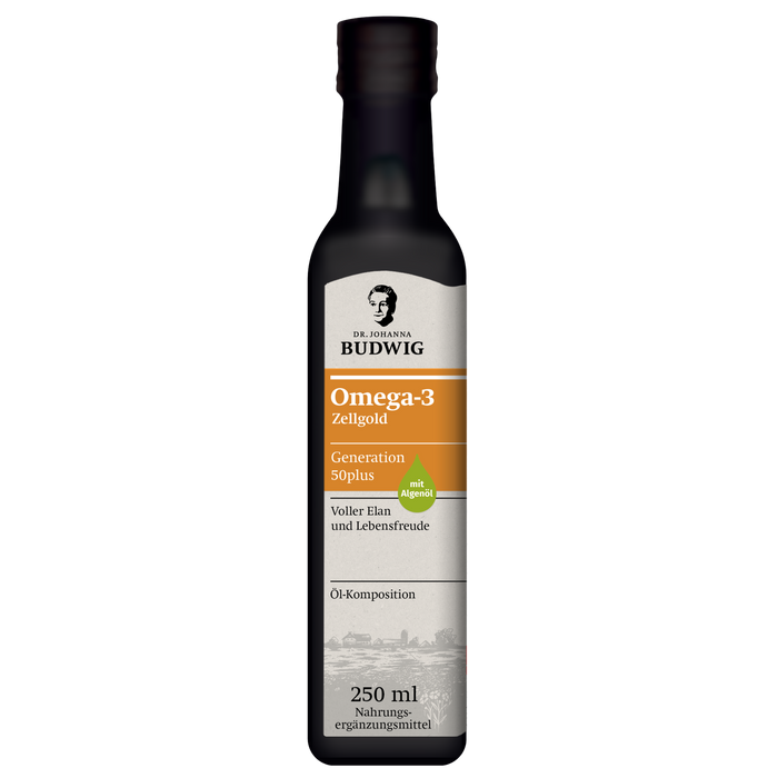 Omega-3 Zellgold für die Generation 50plus