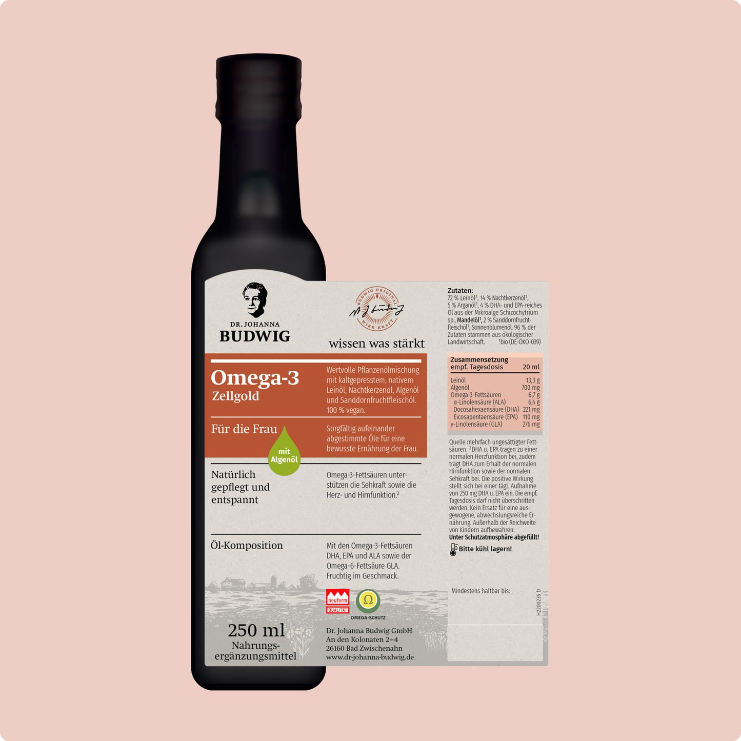 Omega-3 Zellgold für die Frau