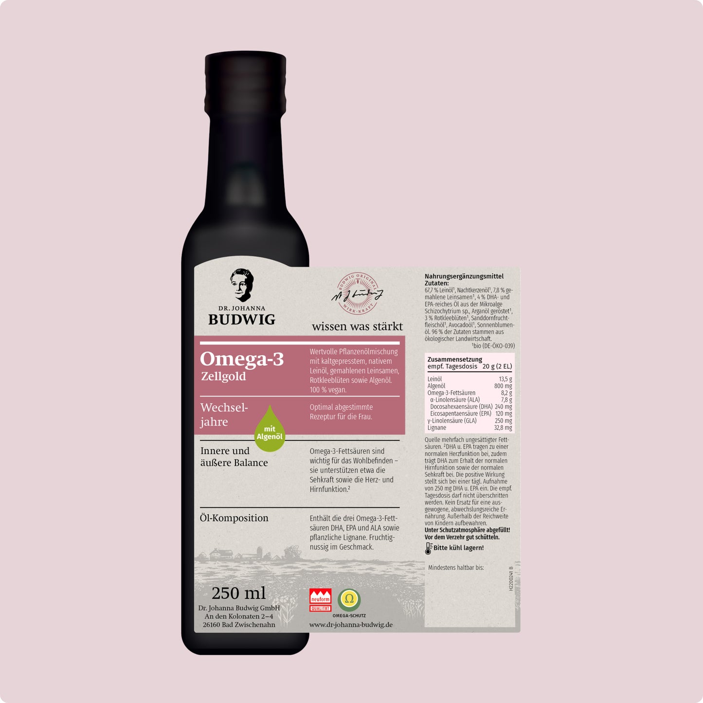 Omega-3 Zellgold Wechseljahre