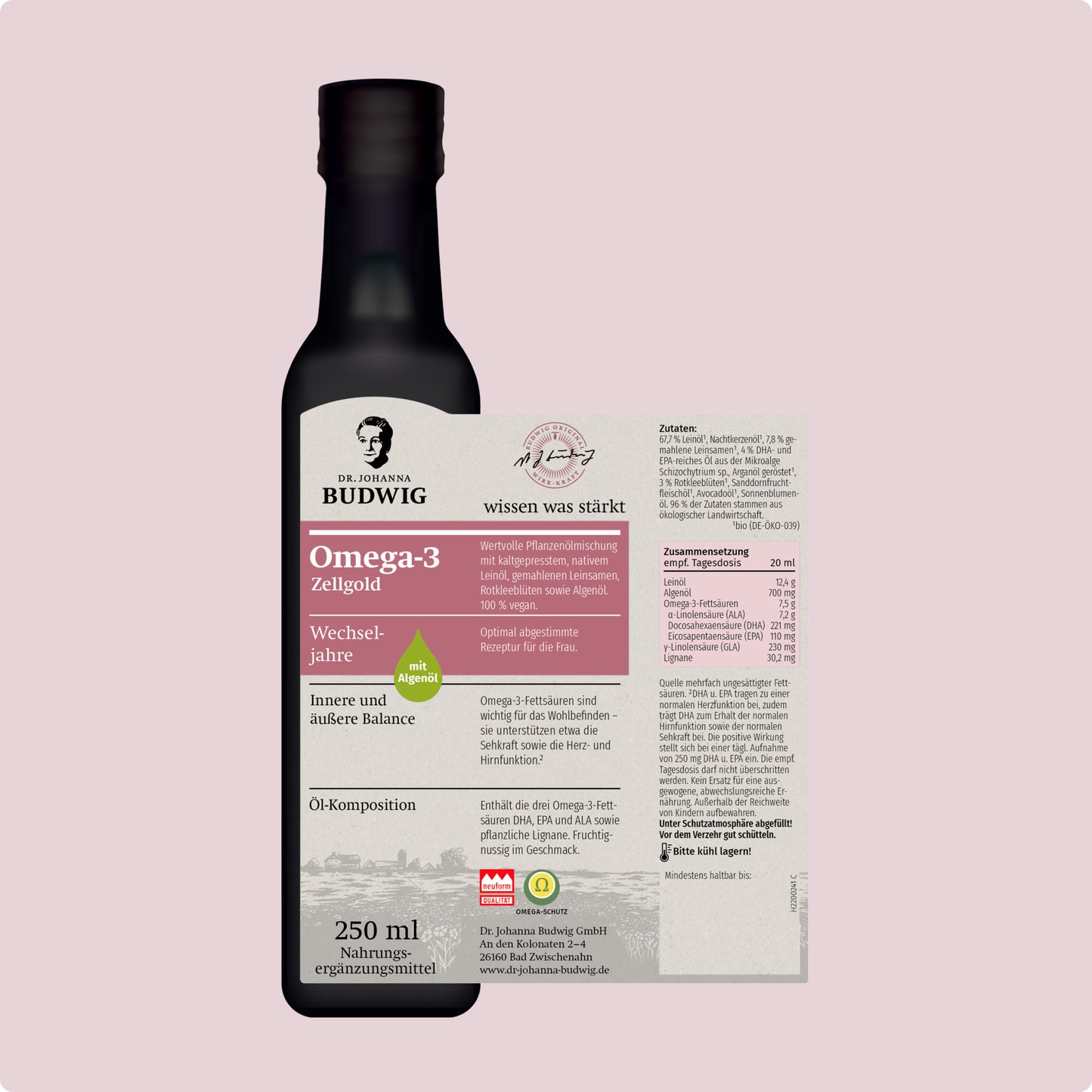 Omega-3 Zellgold Wechseljahre