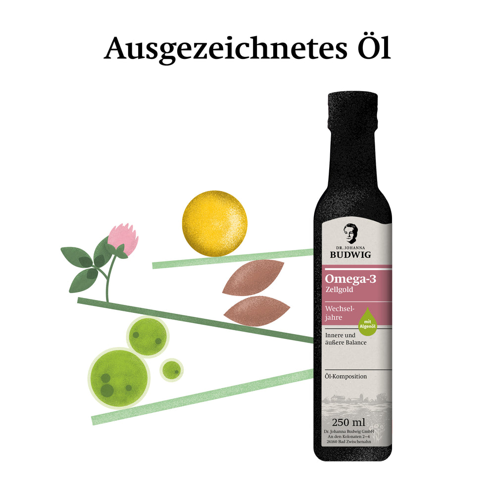 Omega-3 Zellgold Wechseljahre