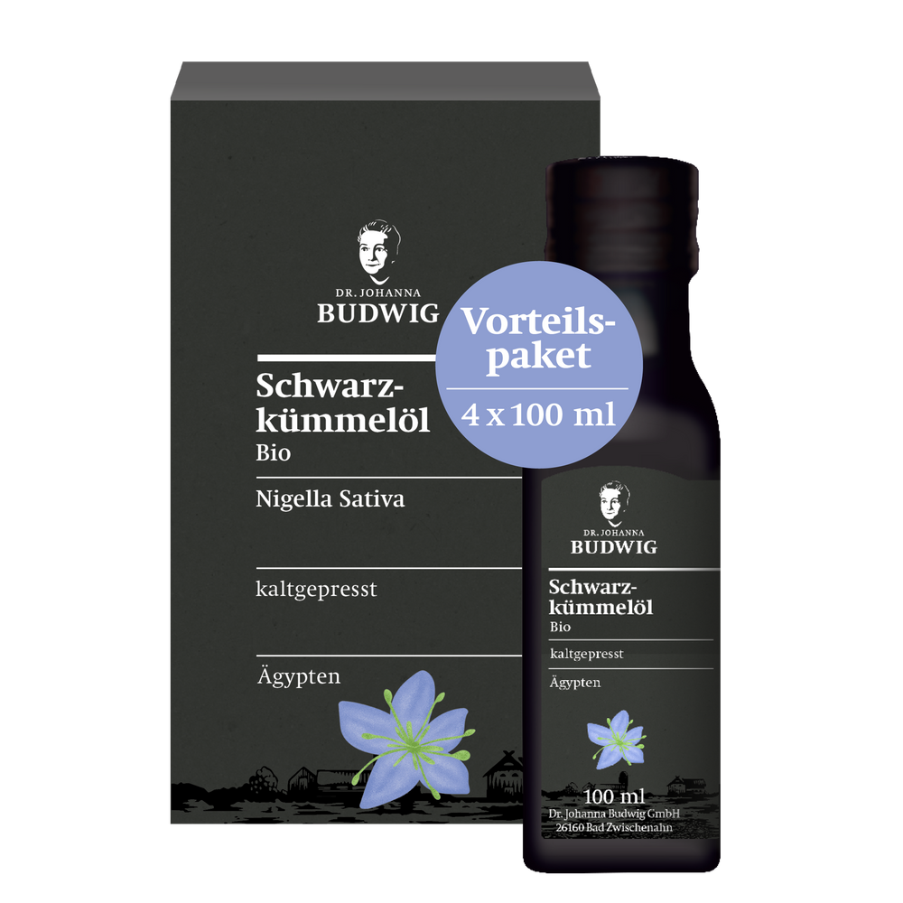 Schwarzkümmelöl Vorratspack (4 x 100 ml)