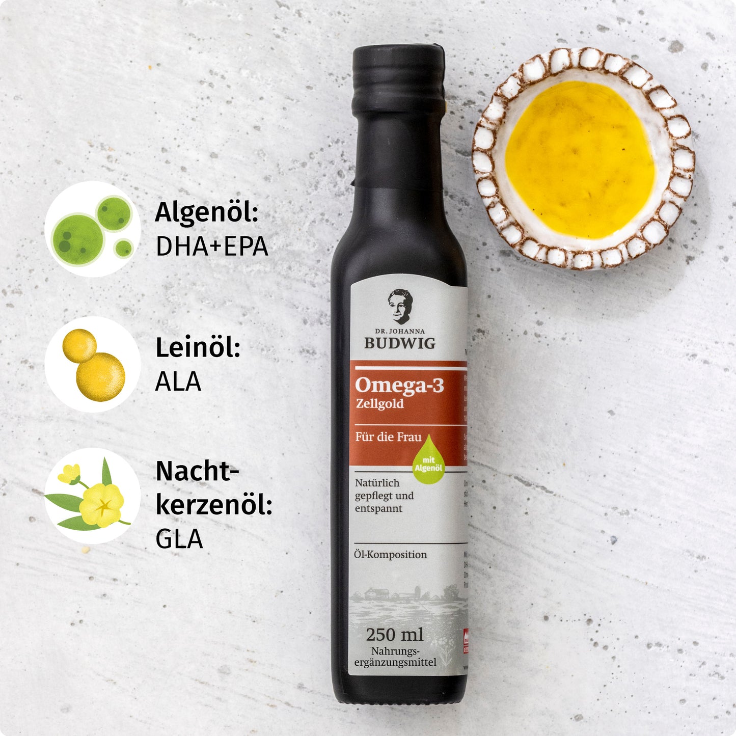 Omega-3 Zellgold für die Frau