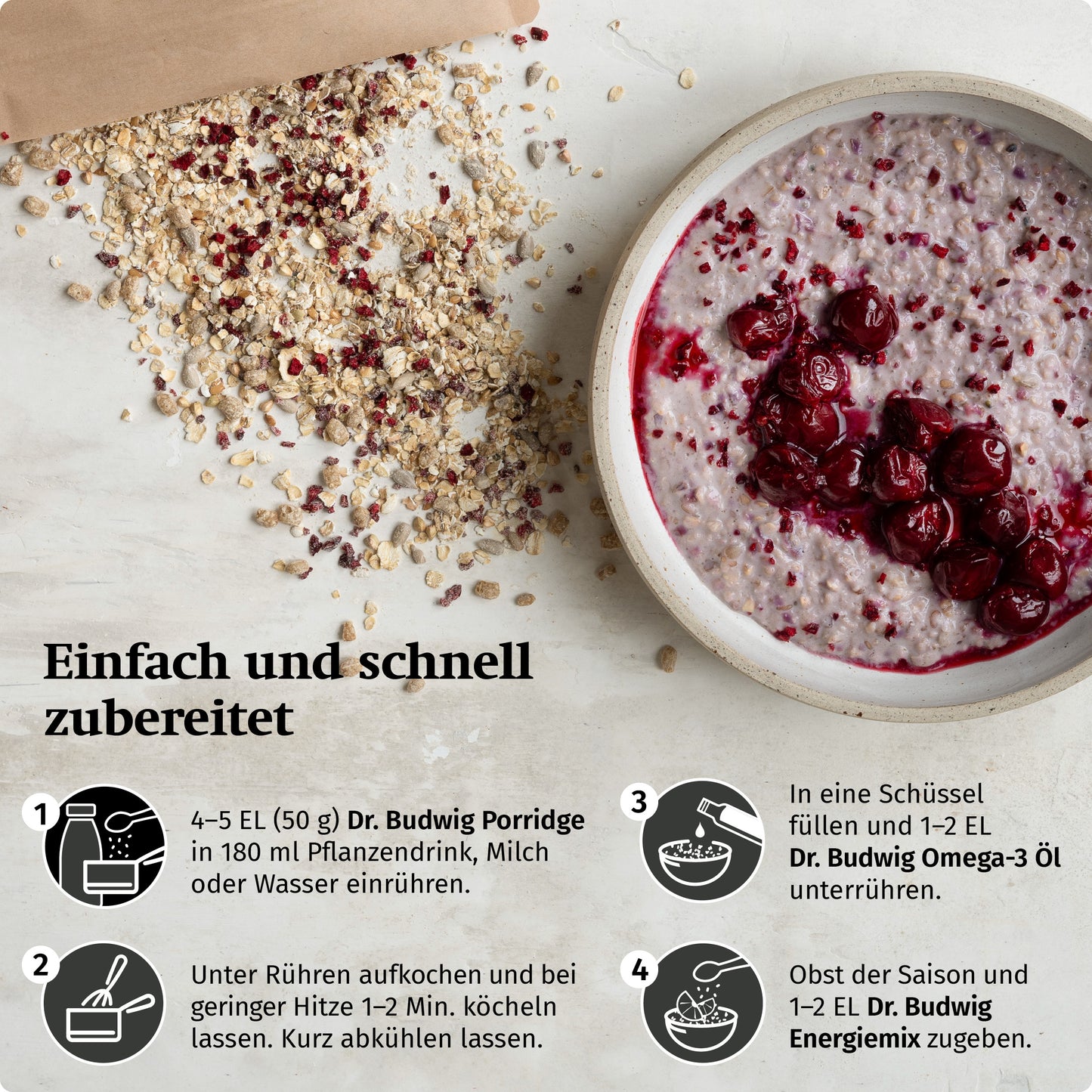 Vital Porridge Kennenlern-Paket