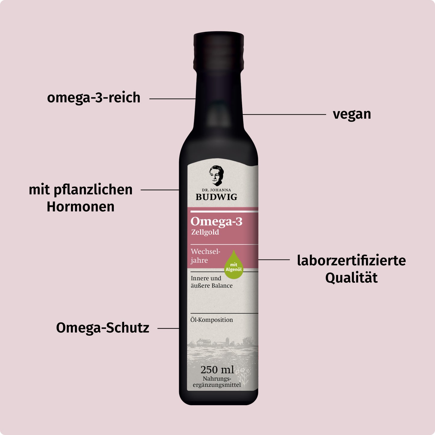 Omega-3 Zellgold Wechseljahre