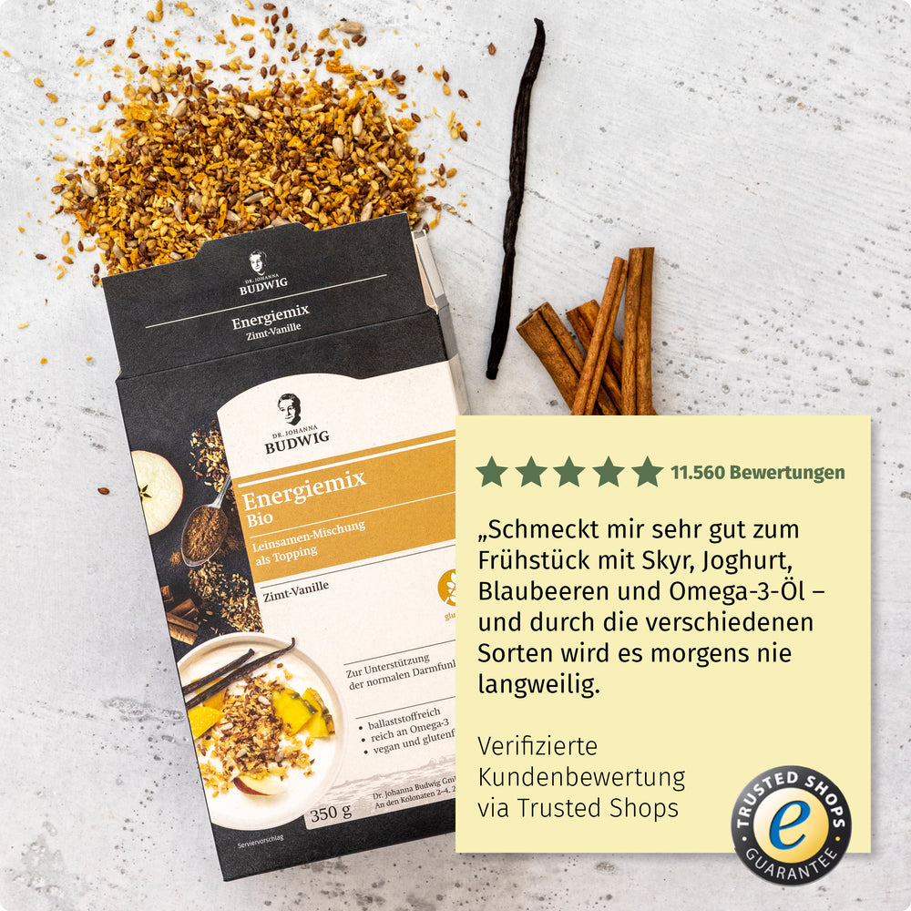 Energiemix Zimt-Vanille