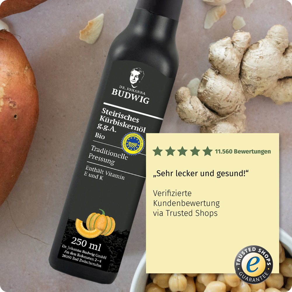 kürbiskernöl kühlschrank aufbewahren Steirisches Kürbiskernöl g.g.A kaufen (250ml) – Dr. Johanna Budwig