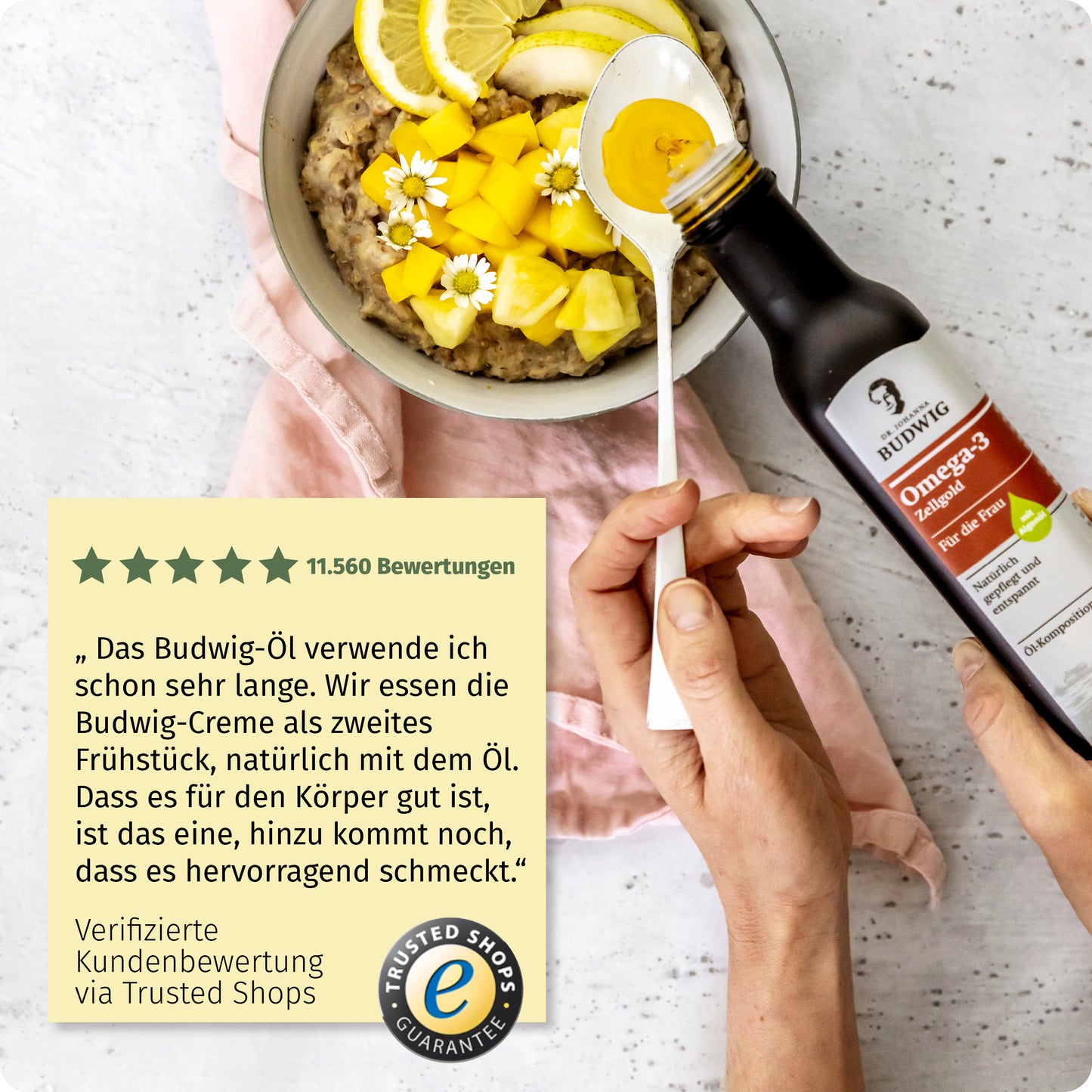 Omega-3 Zellgold für die Frau