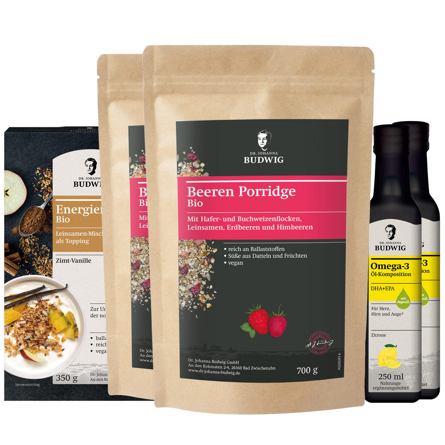 Beeren Porridge Paket XL