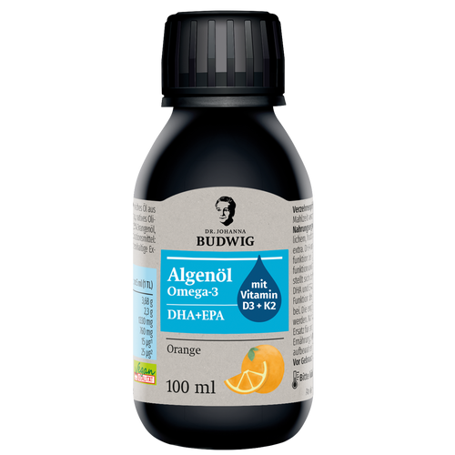 Omega-3 Algenöl Orange