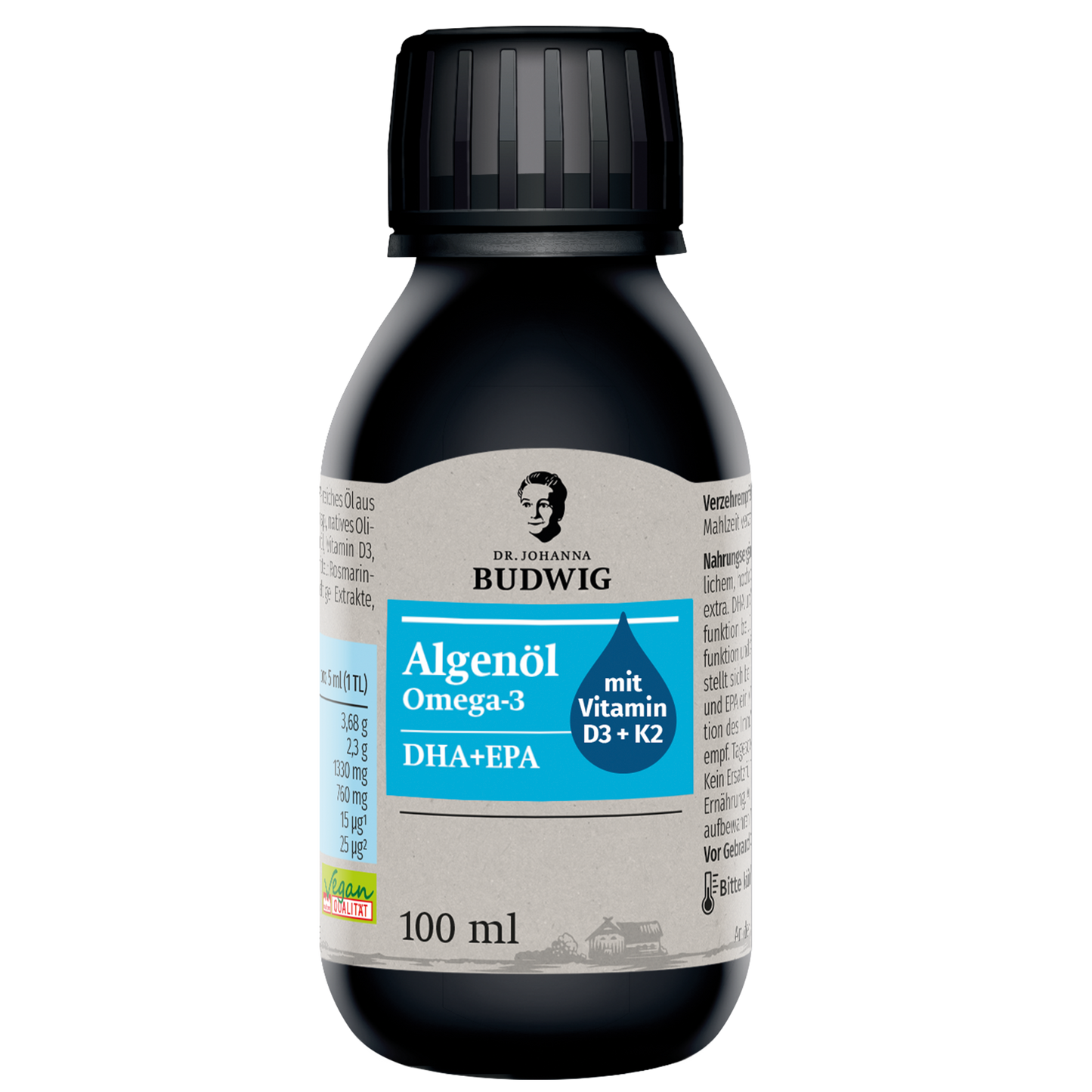 Omega-3 Algenöl Pur