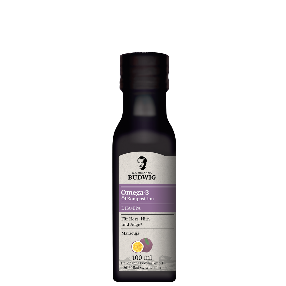 Omega-3 DHA+EPA Öl Zitrone