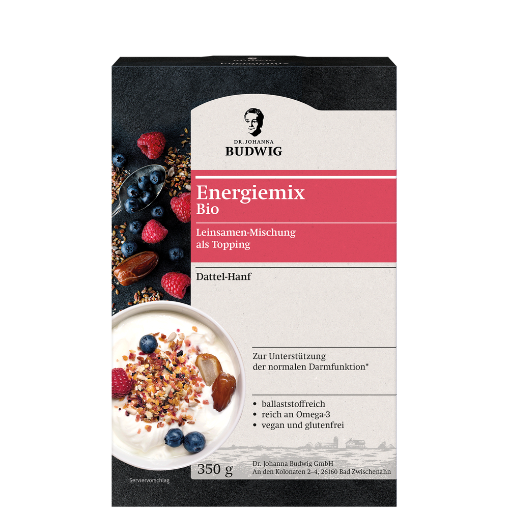 Energiemix Dattel-Hanf