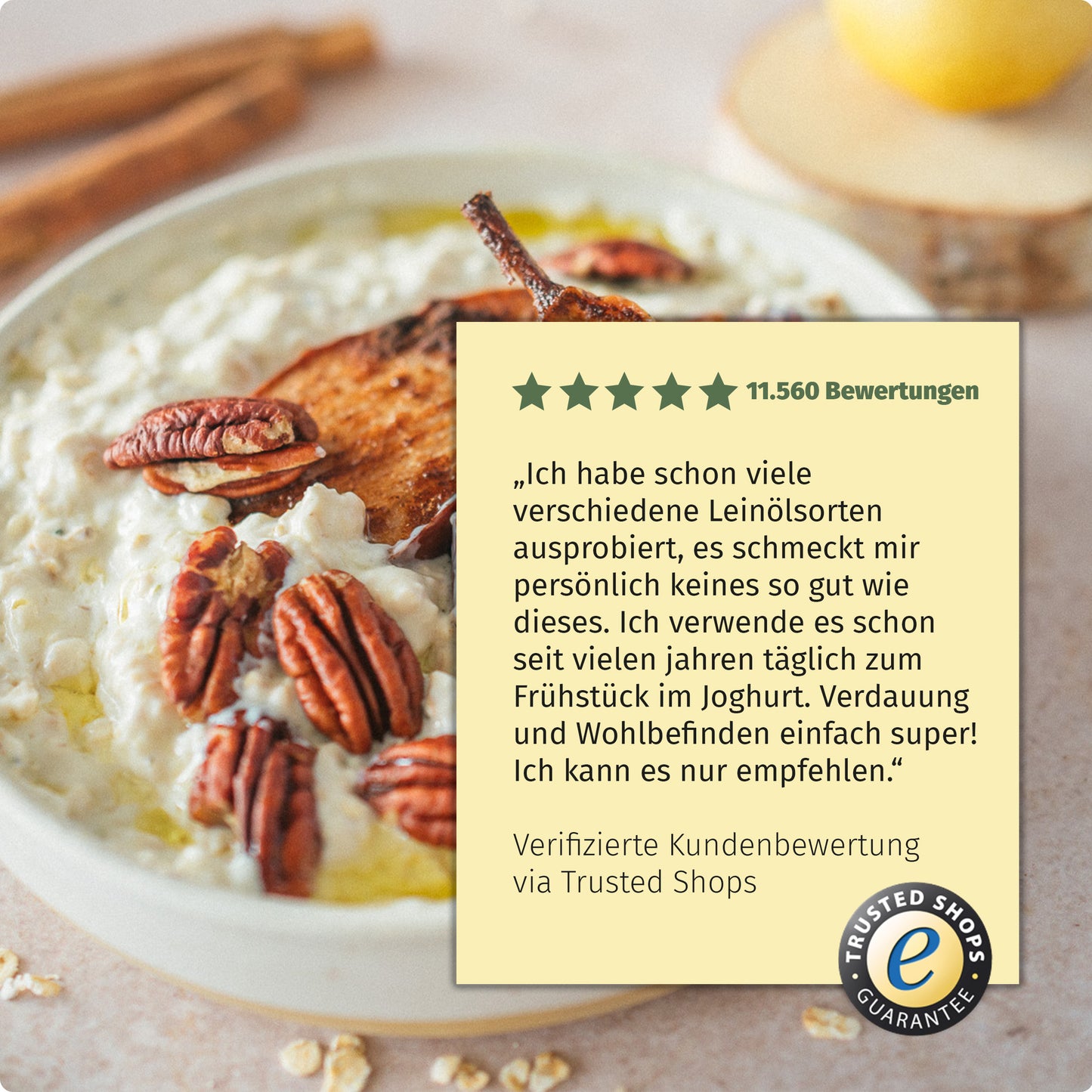 Omega-3 Leinöl Vorratspaket