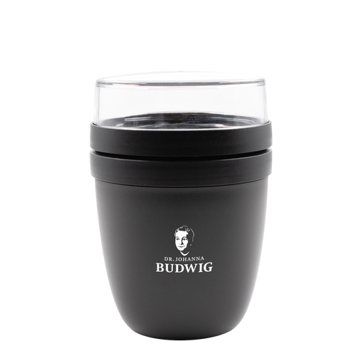 Dr. Budwig to go Becher Nordic black
