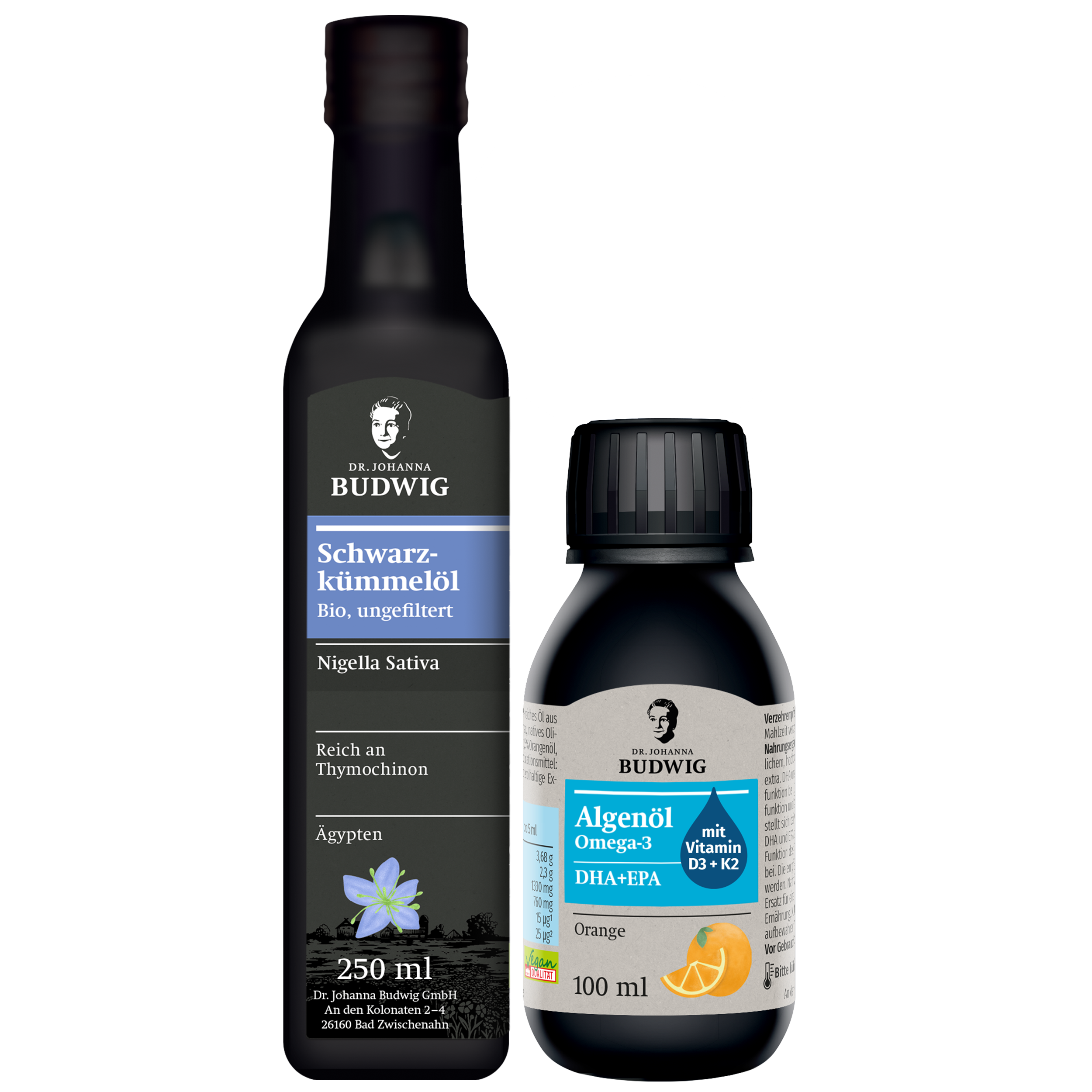Schwarzkümmel-Omega-3 Saison-Set – Dr. Johanna Budwig