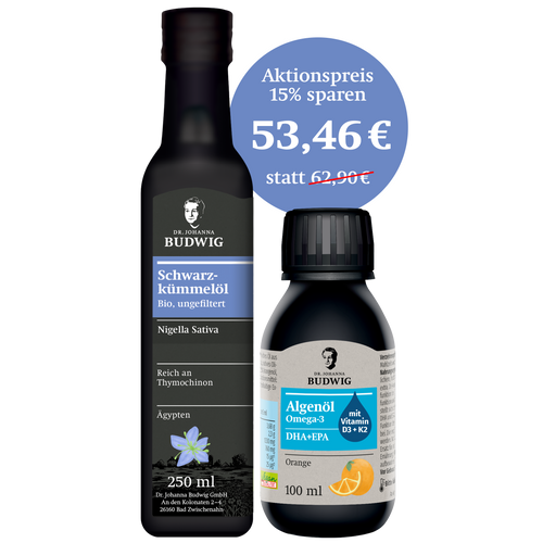 Schwarzkümmel-Omega-3 Saison-Set