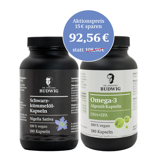 Schwarzkümmel-Omega-3 Saison-Set-Kapseln