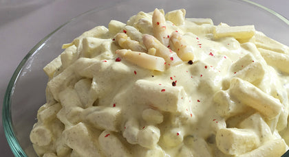 Spargel mit Budwig Mayonaise