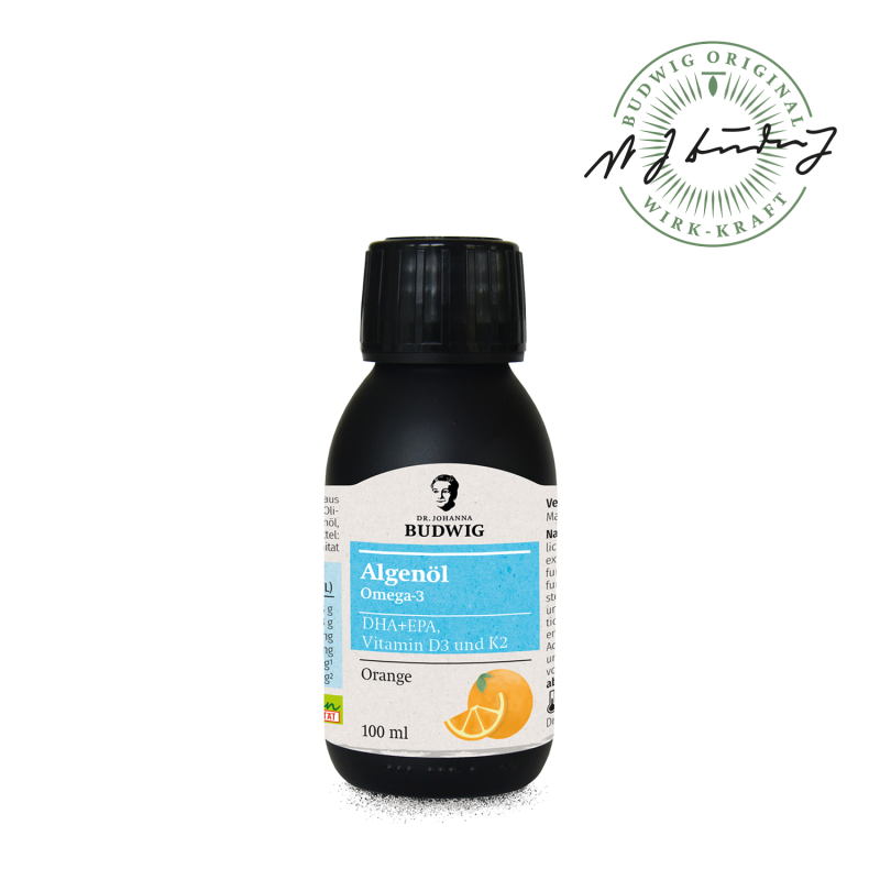 Omega-3 Algenöl Orange