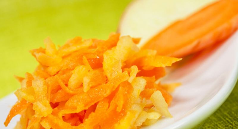 Karotten-Apfel-Rohkost Orignal Öl-Eiweiß-Kost